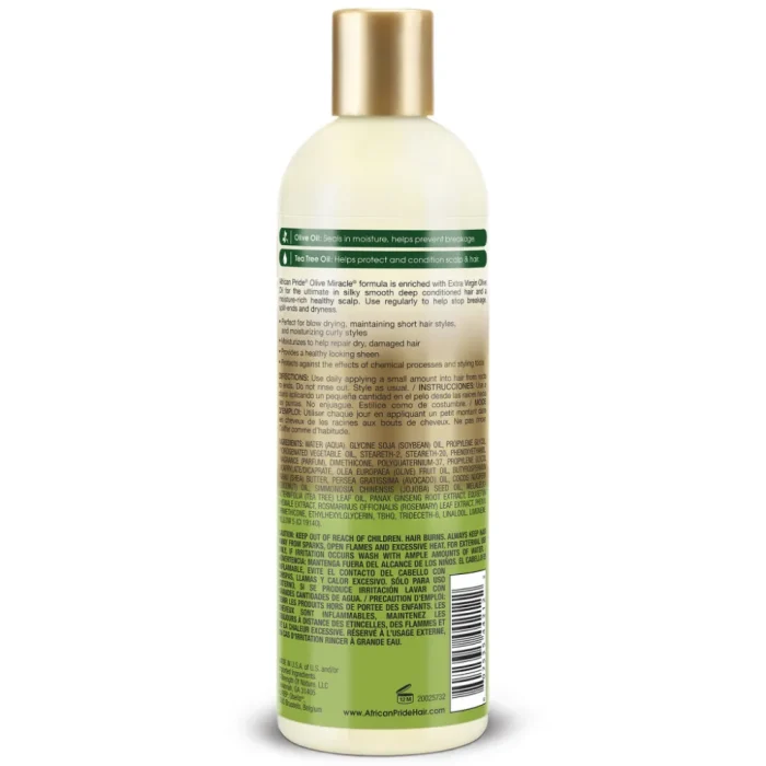 African Pride Olive Miracle Oil Moisturizer Lotion 355ml — frontal